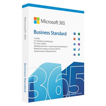Microsoft Office 365 Business Standard 1 license(s) annual subscription - Polish