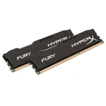 HyperX FURY Black 8GB 1333MHz DDR3 memory module 2 x 4 GB