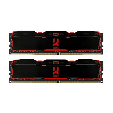 GOODRAM IRDM X 16GB (2x8GB) 3200MHz CL16 - IR-X3200D464L16SA/16GDC Black