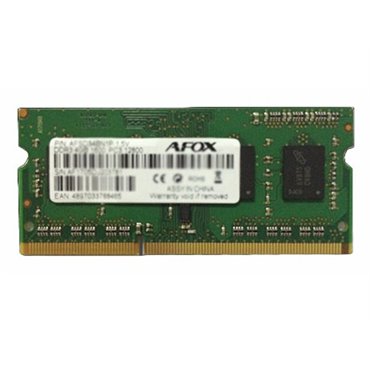 AFOX SO-DIMM DDR3 8GB memory module 1333 MHz LV 1 35V