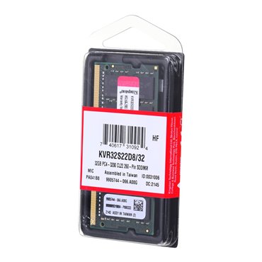 Kingston Technology ValueRAM KVR32S22D8/32 memory module 32 GB 1 x 32 GB DDR4 3200 MHz