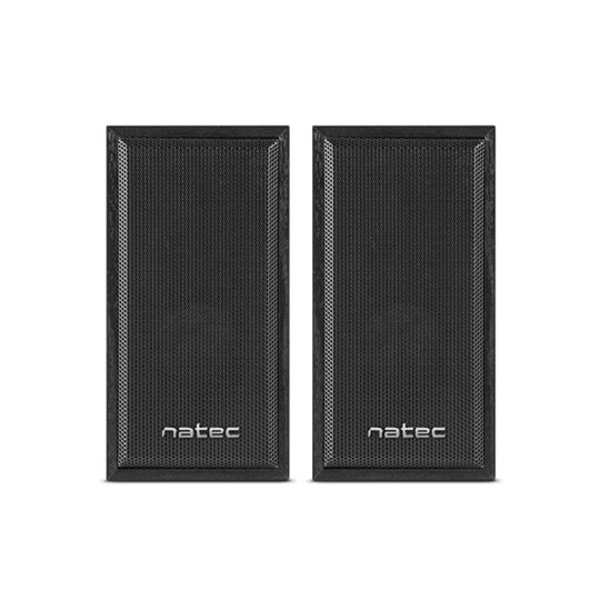 NATEC Speakers 2.0 Panther 6W RMS Black NATEC Speakers 2.0 Panther 6W RMS Black