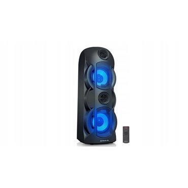 Real-El X-787 Bluetooth Wireless Speaker with RGB Backlight  80 W black