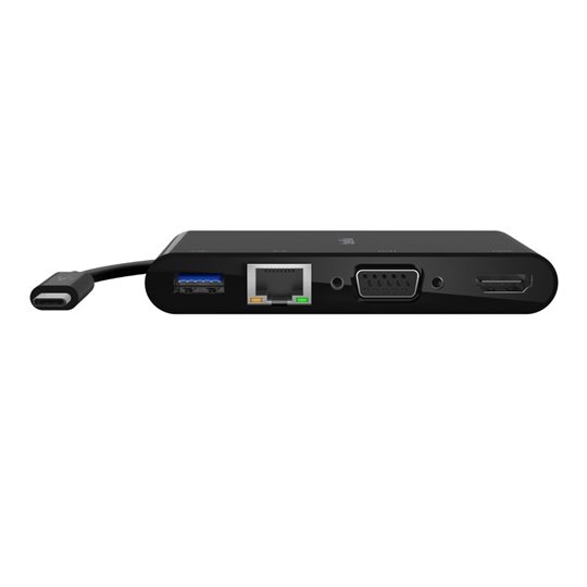 Belkin AVC005BTBK interface hub USB 3.2 Gen 1 (3.1 Gen 1) Type-C Black Belkin AVC005BTBK interface hub USB 3.2 Gen 1 (3.1 Gen 1) Type-C Black