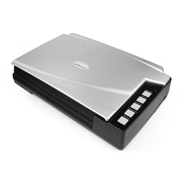 Plustek OpticBook A300 Plus Flatbed scanner 600 x 600 DPI A3 Black  Silver