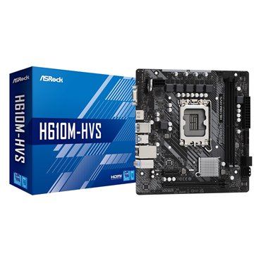 Asrock H610M-HVS Intel H610 LGA 1700 micro ATX