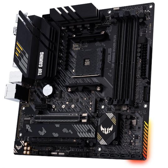 ASUS TUF GAMING B550M PLUS AMD B550 Socket AM4 micro ATX ASUS TUF GAMING B550M PLUS AMD B550 Socket AM4 micro ATX