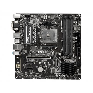 MSI B450M PRO-VDH Max AMD B450 Socket AM4 micro ATX