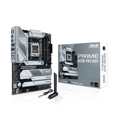 ASUS PRIME X670E-PRO WIFI AMD X670 Socket AM5 ATX