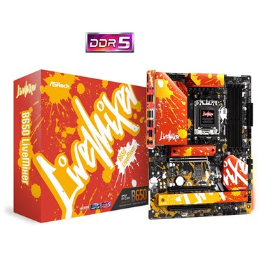 Asrock B650 LiveMixer AMD B650 Socket AM5 ATX