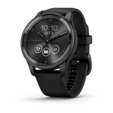 Garmin vivomove Trend LCD 40 mm Hybrid 254 x 346 pixels Touchscreen Black GPS (satellite)