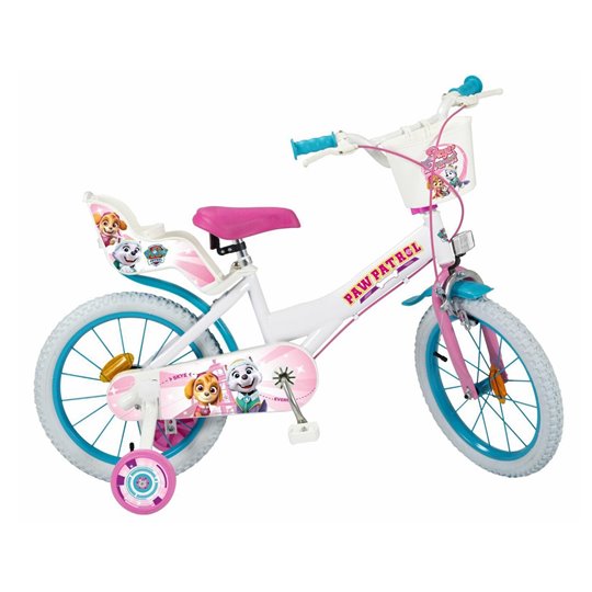 CHILDREN'S BICYCLE 16 TOIMSA TOI1681 PAW PATROL WHITE CHILDREN'S BICYCLE 16 TOIMSA TOI1681 PAW PATROL WHITE