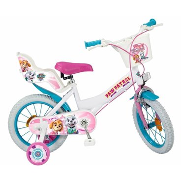 CHILDREN'S BICYCLE 14  TOIMSA TOI1481 PAW PATROL WHITE