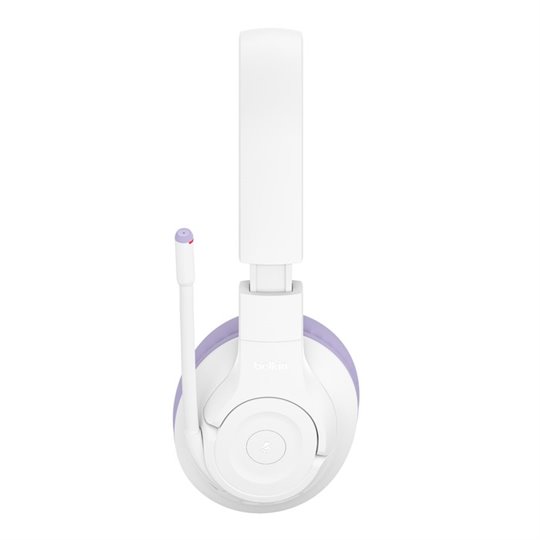 Belkin SOUNDFORMINSPIRE OVEREAR HEADSET LAV Kabel & Trådlös Huvudband Samtal/musik USB Type-C Bluetooth lavendel, Vit
