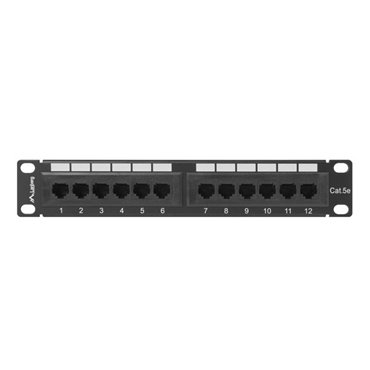 LANBERG PATCH PANEL 10  (12 PORT  1U  CAT.5E UTP)