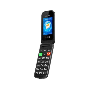 MaxCKruger & Matz Phone for seniors KM0930 6 1 cm (2 4 ) 98 g Black