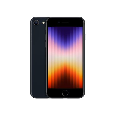 Apple iPhone SE 11.9 cm (4.7 ) Hybrid Dual SIM iOS 14 64 GB 2022 5G Black