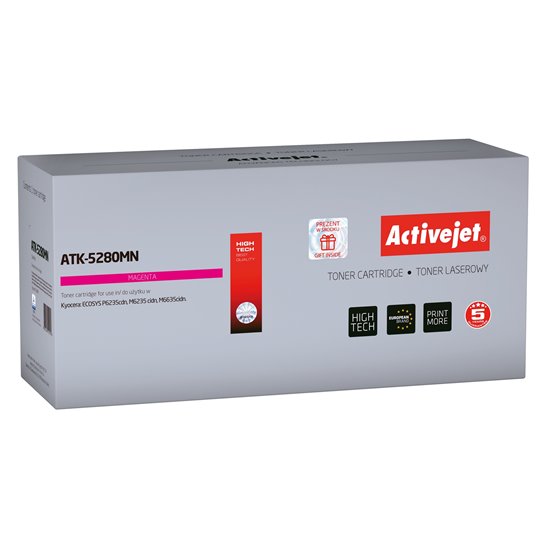 Activejet ATK-5280MN toner (replacement for Kyocera TK-5280M Supreme 11000 pages magenta) Activejet ATK-5280MN toner (replacement for Kyocera TK-5280M Supreme 11000 pages magenta)