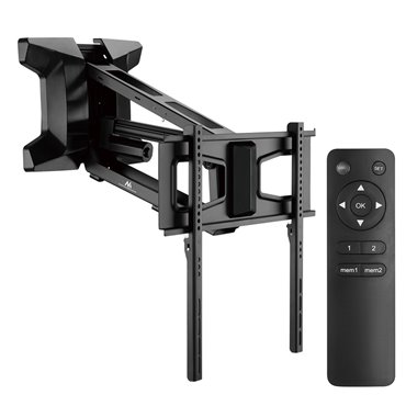 Maclean MC-891 Electric TV Wall Mount Bracket with Remote Control Height Adjustment 37'' - 70  max. VESA 600x400 up to 35kg Abov