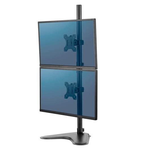 Fellowes Ergonomics freestanding arm for 2 monitors - Seasa vertical - former Professional Series™ Fellowes Ergonomics freestanding arm for 2 monitors - Seasa vertical - former Professional Series™