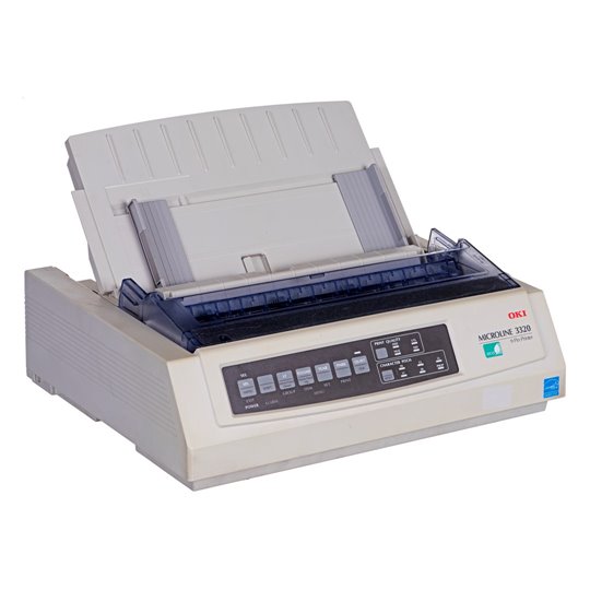 DOT MATRIX PRINTER OKI ML 3320 LPT+USB Used DOT MATRIX PRINTER OKI ML 3320 LPT+USB Used