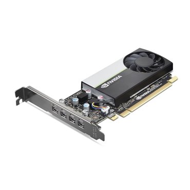 Lenovo NVIDIA T1000 4GB GDDR6  128-bit  896 CUDA Cores  PCI Express 3.0 x 16  4xMini DisplayPort  50 W