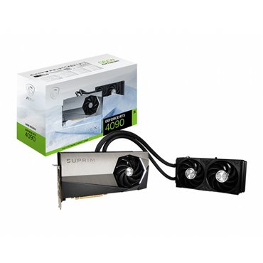 MSI GeForce RTX 4090 SUPRIM LIQUID X 24G NVIDIA 24 GB GDDR6X DLSS 3