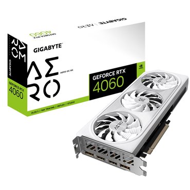 Gigabyte GeForce RTX 4060 AERO OC 8G NVIDIA 8 GB GDDR6