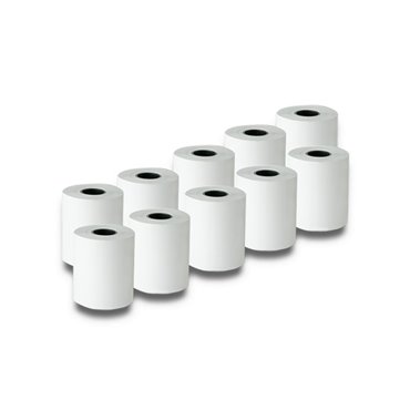 Qoltec 51900 Thermal roll 57 x 27 | 55g / m2 | 10 pcs. | BPA free