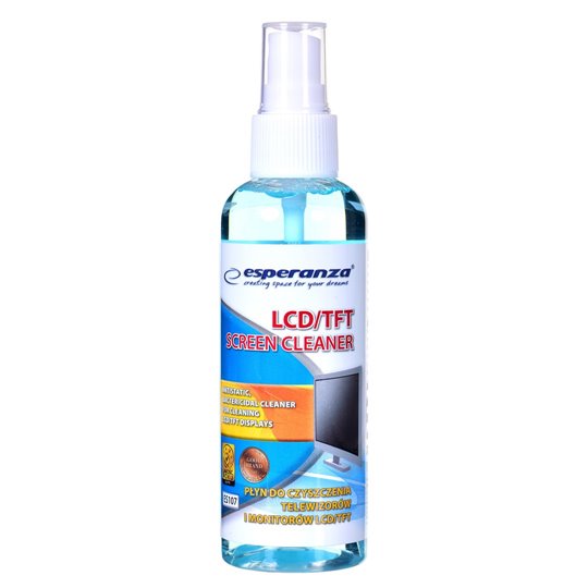 Esperanza ES107 kit för produktrengöring LCD/TFT/Plasma 100 ml