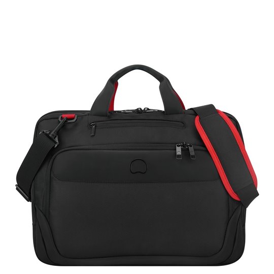 DELSEY 2-CPTS laptop case 39.6 cm (15.6 ) Backpack Black DELSEY 2-CPTS laptop case 39.6 cm (15.6 ) Backpack Black