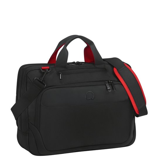 DELSEY 2-CPTS laptop case 39.6 cm (15.6 ) Backpack Black