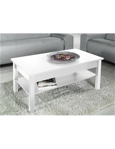 Cama MEBLE Cama living room sideboard UNI WHITE white/white gloss
