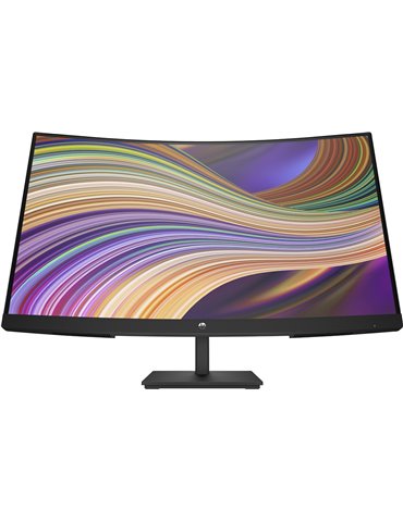 HP V27c G5 FHD Curved Monitor platta pc-skärmar 68,6 cm (27") 1920 x 1080 pixlar Full HD LCD Svart