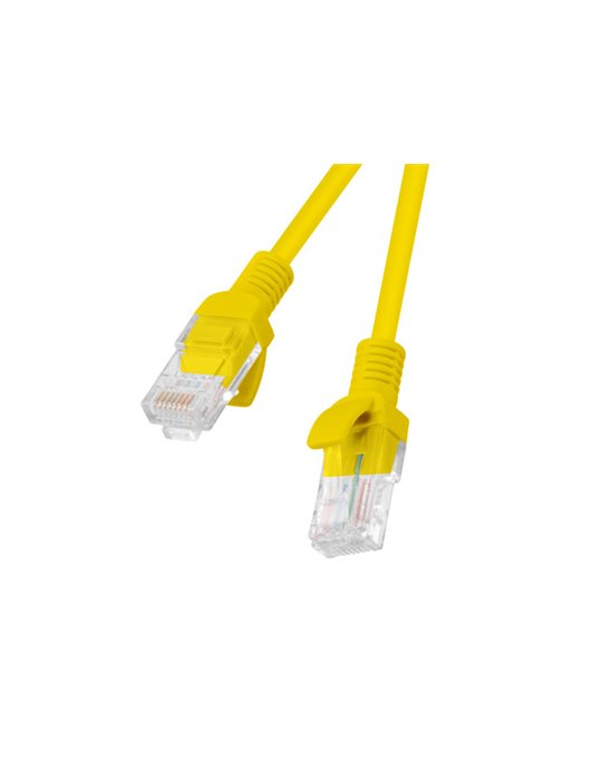 Lanberg PCU5-10CC-0100-Y nätverkskablar Gul 1 m Cat5e U/UTP (UTP) Lanberg PCU5-10CC-0100-Y nätverkskablar Gul 1 m Cat5e U/UTP (UTP)