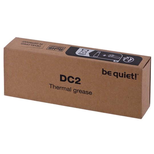 be quiet! DC2 kylflänsföreningar Termisk pasta 7,5 W/m-K 3 g