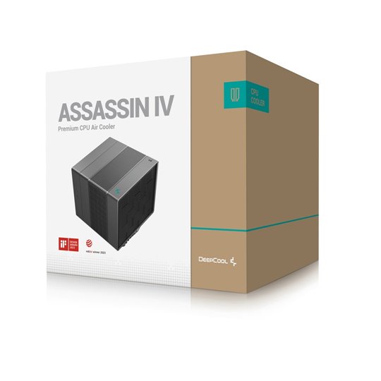 DeepCool ASSASSIN IV Processor Luftkylare 14 cm Svart 1 styck