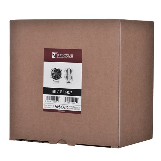 Noctua NH-U14S DX-4677 NH-U14S DX-4677 Processor Luftkylare 14 cm Brun ...