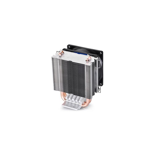 DeepCool ICE EDGE MINI FS V2.0 Processor Luftkylare 8 cm Svart, Blå, Silver 1 styck