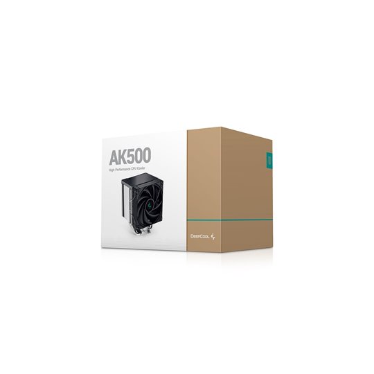 DeepCool AK500 Processor Luftkylare 12 cm Gjuten aluminium, Svart 1 styck