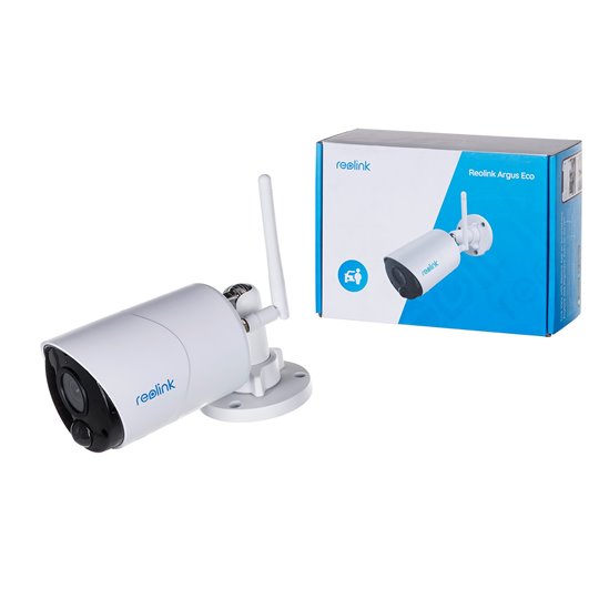 Reolink IP Camera REOLINK ARGUS ECO (V2) WIFI 3MP White Reolink IP Camera REOLINK ARGUS ECO (V2) WIFI 3MP White