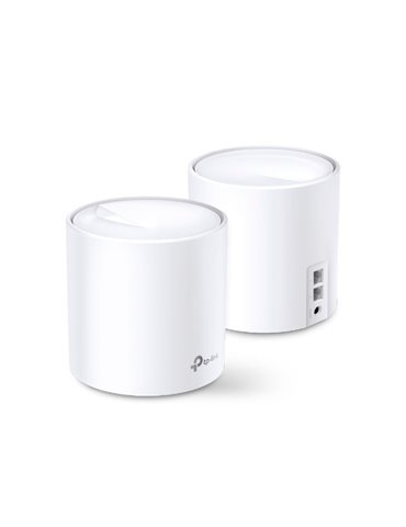 TP-Link Deco X20 (2-pack) Dual-band (2,4 GHz / 5 GHz) Wi-Fi 5 (802.11ac) Vit Intern