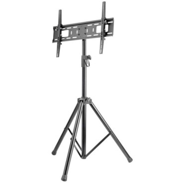 Manhattan TV & Monitor Mount, Tripod Floor Stand, 1 screen, Screen Sizes: 37-65", Black, VESA 200x200 to 600x400mm, Max 35kg, LF