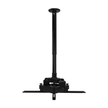 B-Tech SYSTEM 2 - Heavy Duty Projector Ceiling Mount with Micro-adjustment - 0.6m to 1m Ø50mm Pole