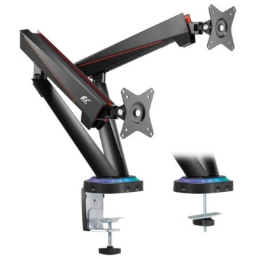 Gaming handle for 2 LCD monitors NanoRS RS887 17-32 "2x 8kg (max 16kg) vesa 75x75 and 100x100