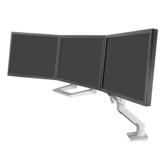 Ergotron HX TRIPLE MONITOR BOW KIT WHITE/24IN 0.9-4.6KG MIS-D ACCS F/HX Ergotron HX TRIPLE MONITOR BOW KIT WHITE/24IN 0.9-4.6KG MIS-D ACCS F/HX