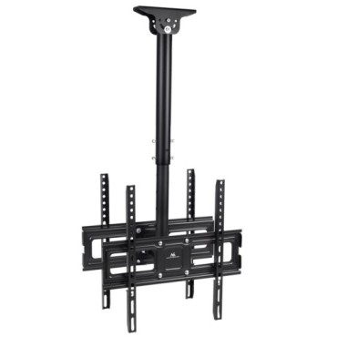 Maclean MC-944 Universal Bracket for 2 TV Ceiling Mount Swivel Tilt Adjustable 32" - 50" VESA OLED QLED LED LCD Plasma