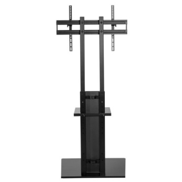 Maclean MC-865 Professional Modern TV Floor Stand with a Shelf for 37" - 70" Screens, max load 40kg, max VESA 600x400, Adjustabl