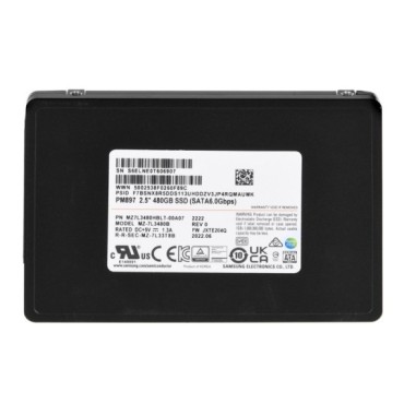 SSD Samsung PM897 480GB SATA 2.5" MZ7L3480HBLT-00A07 (DWPD 3)