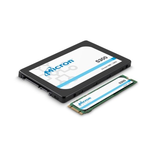 Micron 5300 MAX 2.5" 480 GB Serial ATA III 3D TLC Micron 5300 MAX 2.5" 480 GB Serial ATA III 3D TLC